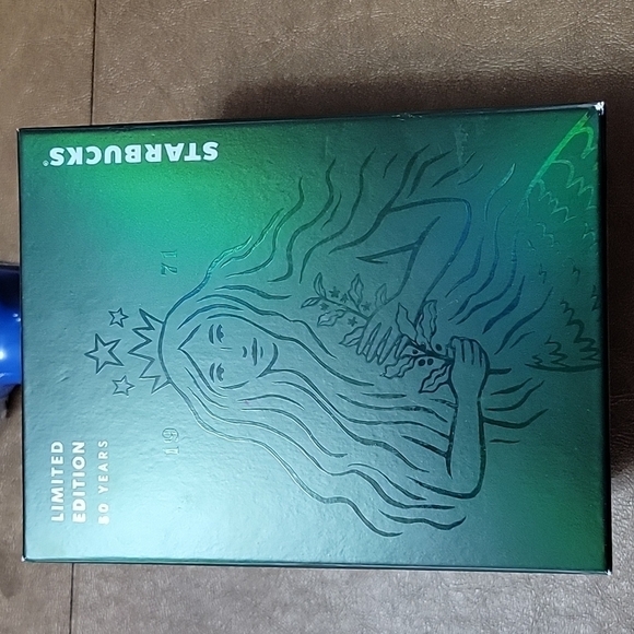 NIB Limited Edition 50year Starbucks NEW Ceramic Mug - Picture 5 of 7